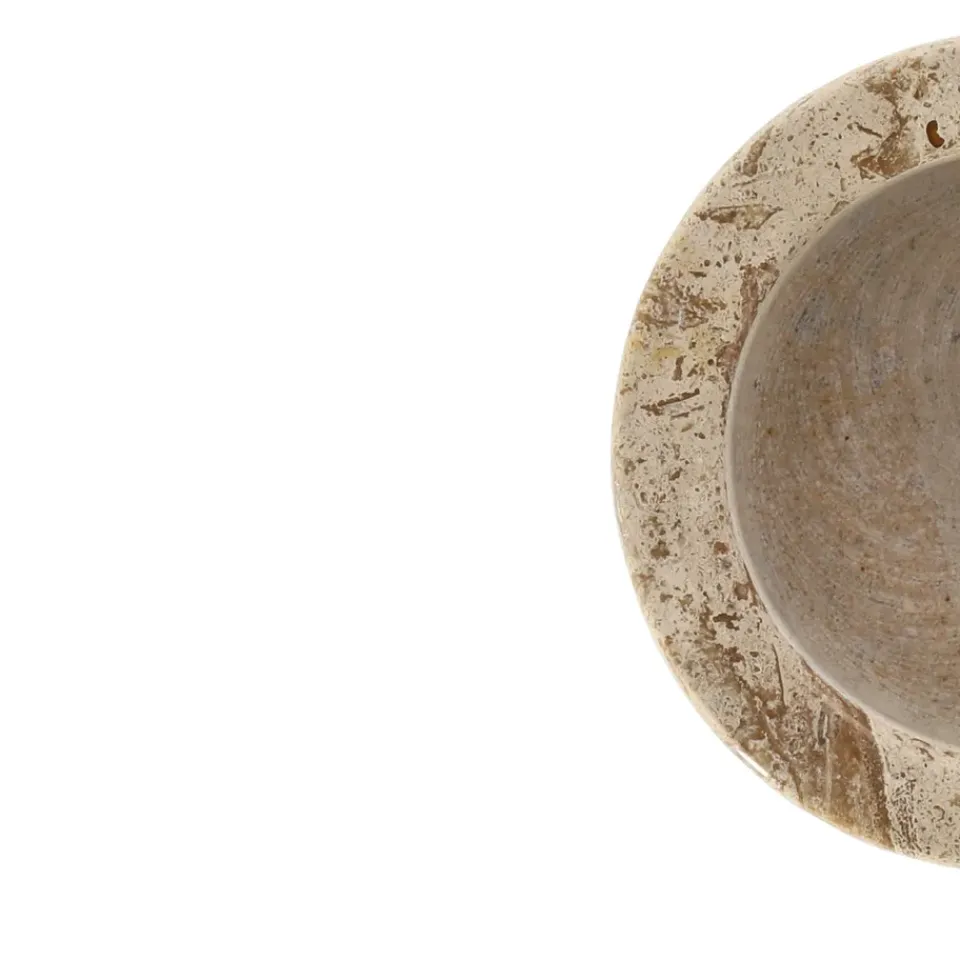 Online Scandi Living Ridge bowl, Ø9 cm Brown