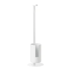 New Zone Denmark Rim freestanding toilet paper holder, White