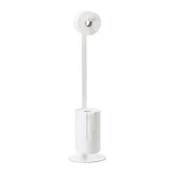 New Zone Denmark Rim freestanding toilet paper holder, White