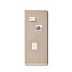 Bulletin & Pin Boards^Form & Refine Rim notice board 60x145 cm, White oak Beige