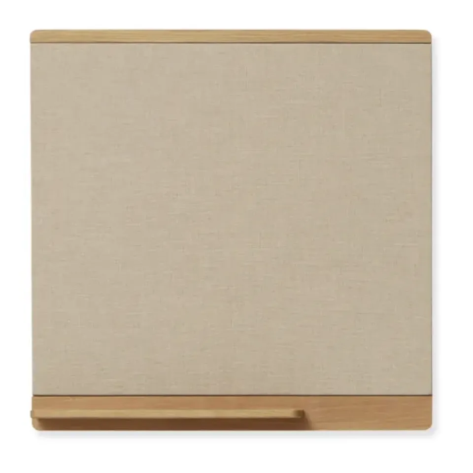 Bulletin & Pin Boards^Form & Refine Rim pinboard 75x75 cm, Oak Brown