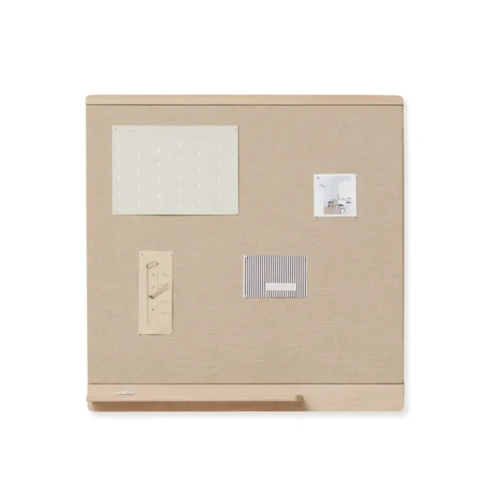 Discount Form & Refine Rim pinboard 75x75 cm, White oak Beige