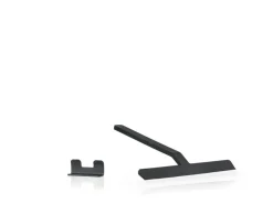 Best Zone Denmark Rim Scraper with holder 22cm, Black