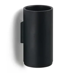 Toothbrush Holders^Zone Denmark RIM tooth brush mug - wall hanging 13.6 cm, Black