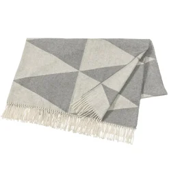 Cotton Blankets & Throws^Scandi Living Rime cotton throw, fog Grey