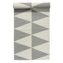 Rug Runners|Rugs For Outdoors^Scandi Living Rime rug concrete (grey), 70x150 cm GreyWhite