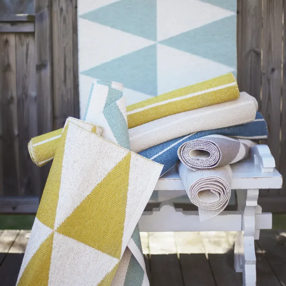 New Scandi Living Rime rug nude, 70x250 cm BeigeWhite