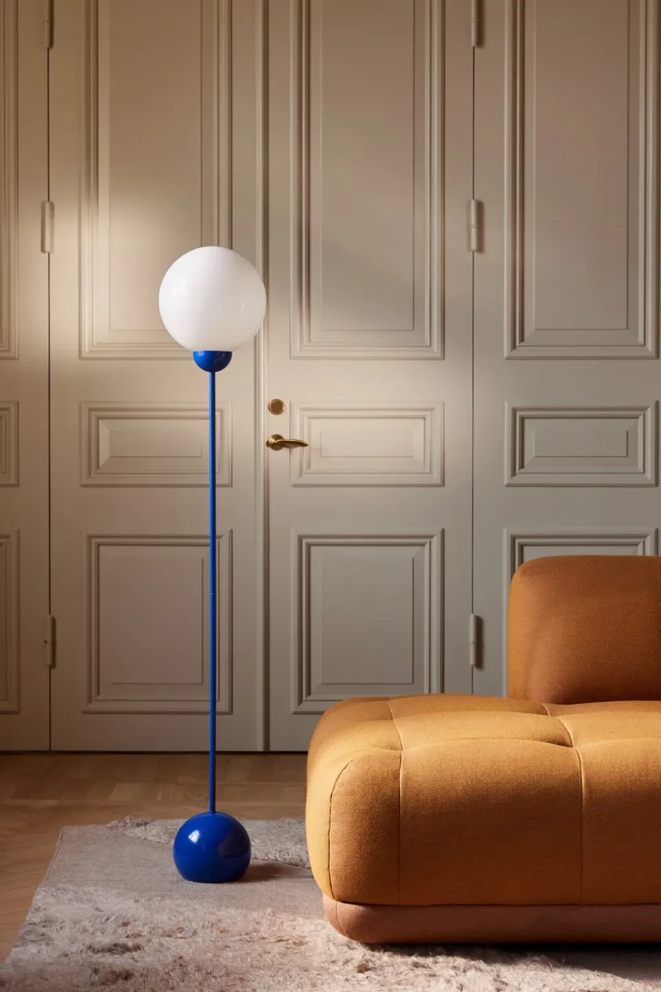 Sale Globen Lighting Ripley floor lamp, Blue Beige