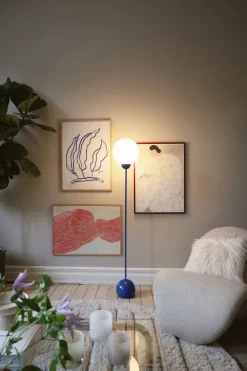 Sale Globen Lighting Ripley floor lamp, Blue Beige