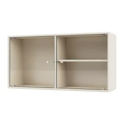 Sale Montana Ripple I display cabinet 69.6x35.4x20 cm, Oat Beige