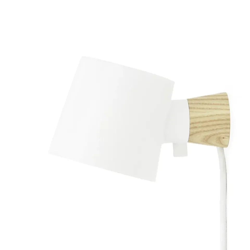 Bedside Lamps|Wall Lights^Normann Copenhagen Rise wall lamp, White