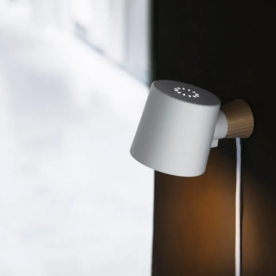 Bedside Lamps|Wall Lights^Normann Copenhagen Rise wall lamp, White