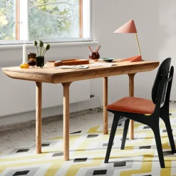 Desks^Warm Nordic Rúna desk, Smoked oak Beige