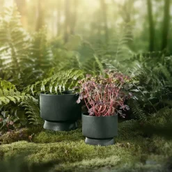 New Rosendahl Ro flower pot Ø19 cm, Dark Green