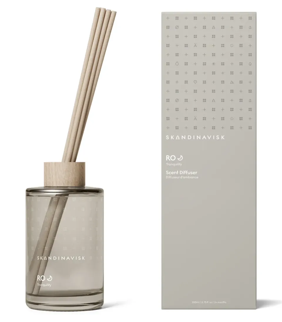Scented Candles & Diffusers^Skandinavisk Ro fragrance sticks, 200 ml Grey