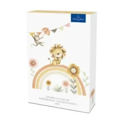 Sale Villeroy & Boch Roar like a Lion children's cutlery 4 pieces, Stainless steel Silver-coloured