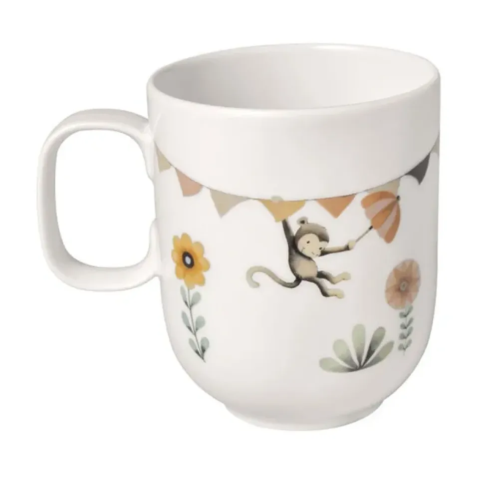 Children's Mugs^Villeroy & Boch Roar like a lion children's mug L 28 cl, Multi Red