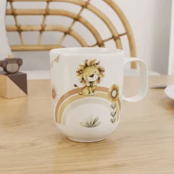 Children's Mugs^Villeroy & Boch Roar like a lion children's mug L 28 cl, Multi Red
