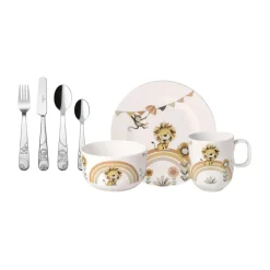 Sale Villeroy & Boch Roar like a Lion children's tableware set, 7 pieces Red