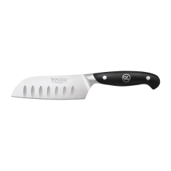 Santoku Knives^Robert Welch professional santoku knife 12 cm, Stainless steel Silver-colouredBlack