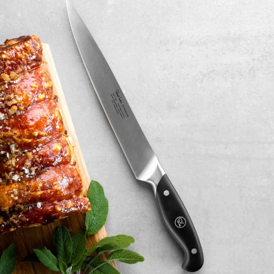 Other Knives^Robert Welch professional carving knife 22 cm, Stainless steel Silver-colouredBlack