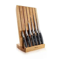 Online Robert Welch professional knife set oak, 7 pieces Silver-colouredBlack