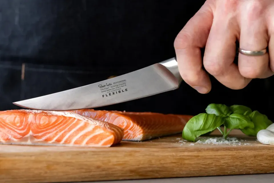 Online Robert Welch professional flexible utility knife 16 cm, Stainless steel Silver-colouredBlack
