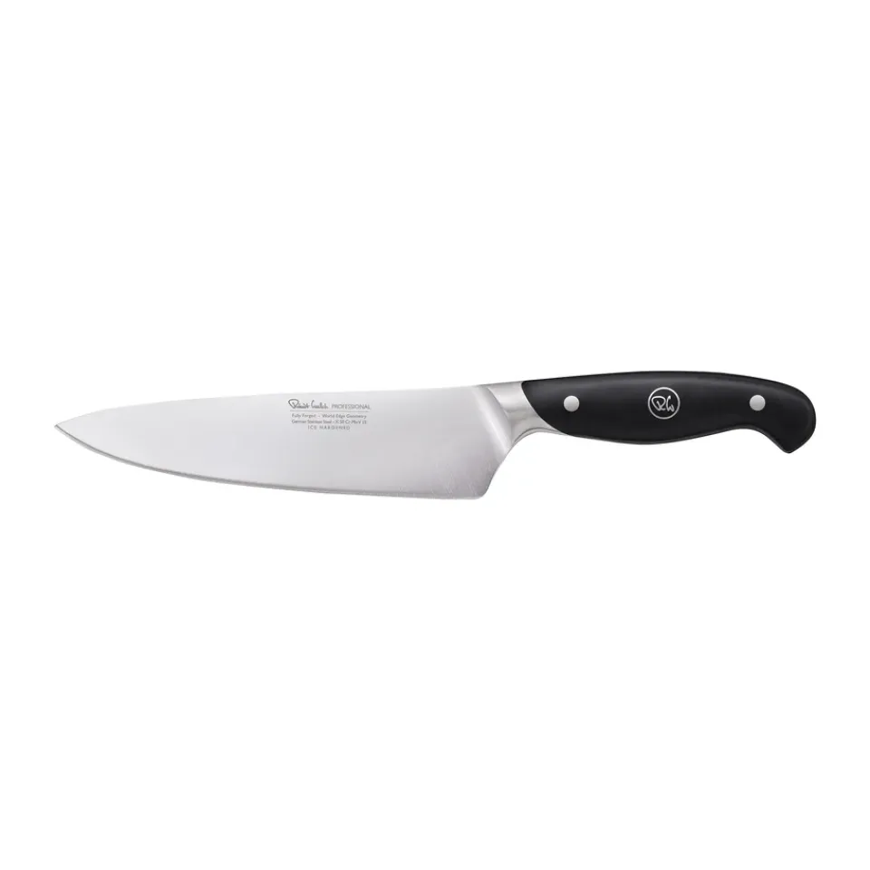 Chef Knives^Robert Welch Professional Chef's Knife Stainless Steel, 18 cm Silver-colouredBlack