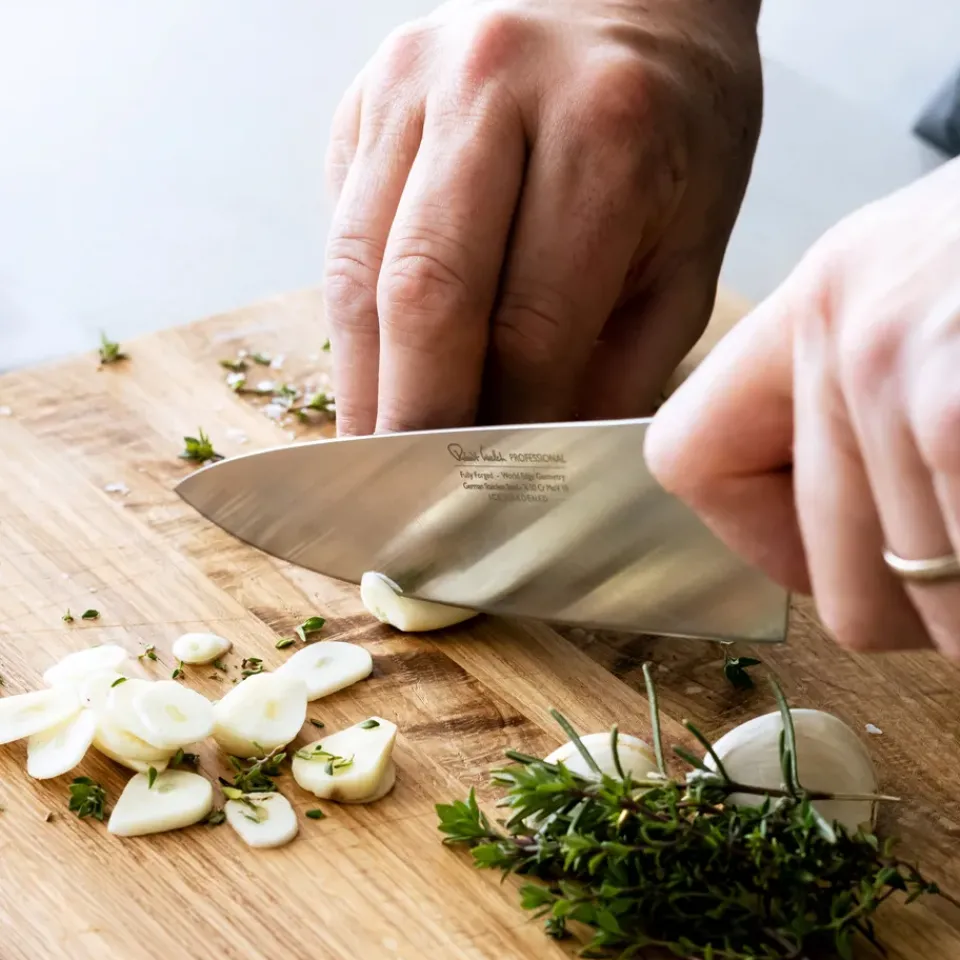 Chef Knives^Robert Welch Professional Chef's Knife Stainless Steel, 18 cm Silver-colouredBlack