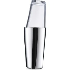 Cocktail Shakers^Zone Denmark Rocks Boston shaker, polished steel Silver-coloured
