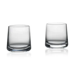 Best Zone Denmark Rocks lowball glass 2-pack, 22 cl Transparent