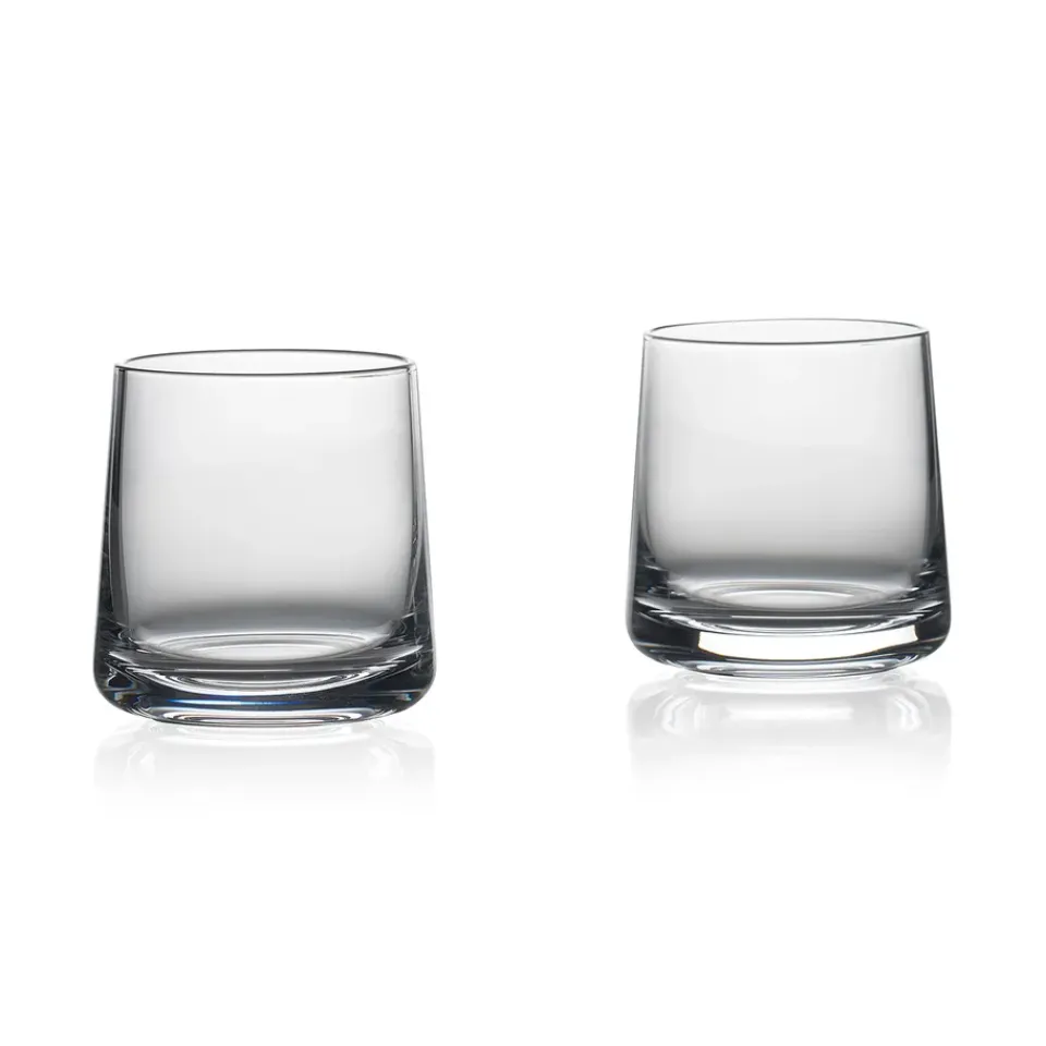 Best Zone Denmark Rocks lowball glass 2-pack, 22 cl Transparent