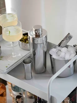 Zone Denmark Rocks shaker 70 cl, Stainless steel Silver-coloured