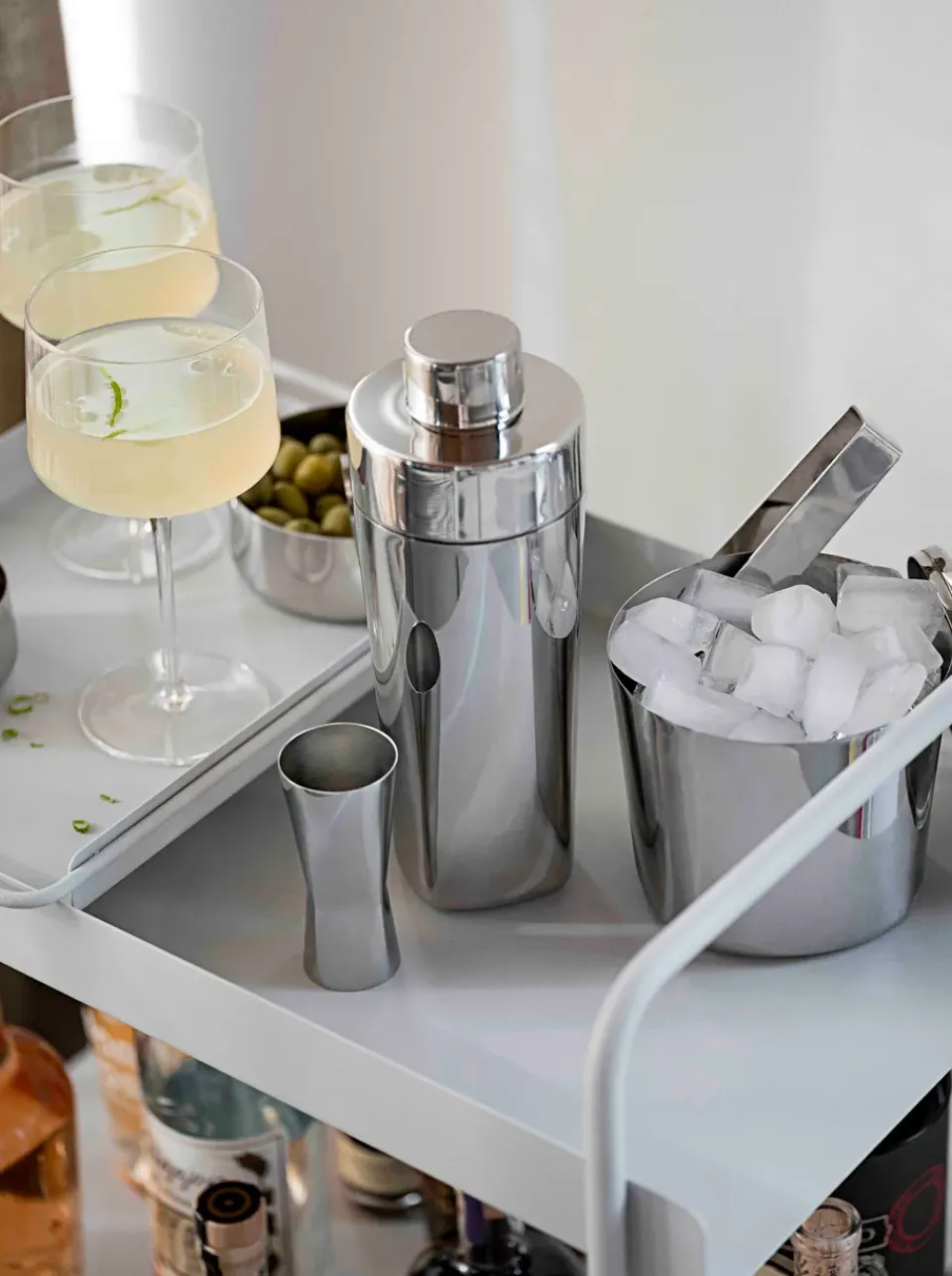Zone Denmark Rocks shaker 70 cl, Stainless steel Silver-coloured