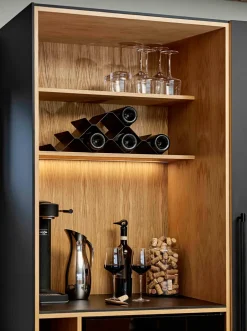 Wine Racks^Zone Denmark Rocks wine rack, Black