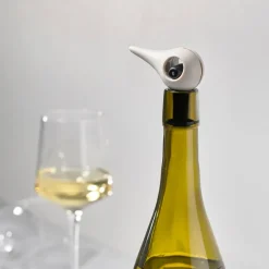 Wine & Barware^Zone Denmark Rocks wine stopper 3.2x6.4 cm, warm Grey