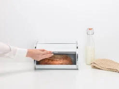 Bread Bins^Brabantia Roll Top bread bin small, White