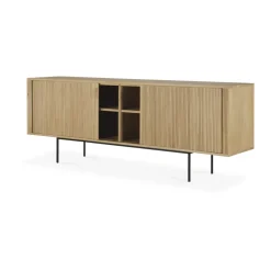 Dressers & Sideboards|Dressers & Sideboards^Ethnicraft Roller Max sideboard, Oak, 224 cm Beige