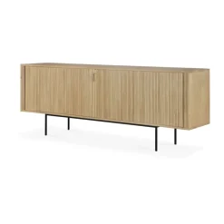 Dressers & Sideboards|Dressers & Sideboards^Ethnicraft Roller Max sideboard, Oak, 224 cm Beige