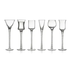 Shot Glasses^Lyngby Glas Rom snaps glass 2.5-5 cl 6 pieces, Clear Transparent