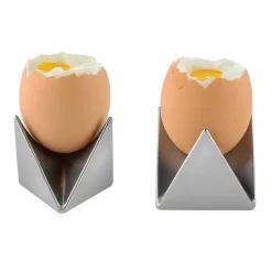 Alessi Roost egg cup, aluminium Silver-coloured