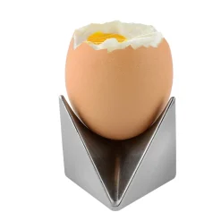 Alessi Roost egg cup, aluminium Silver-coloured
