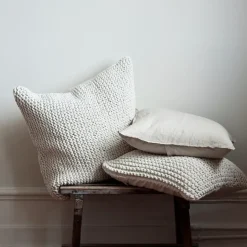 Sale Tell Me More Rope cushion cover 50x50 cm, Off- White