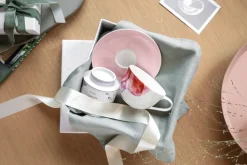 Outlet Villeroy & Boch Rose Garden cup with saucer, Pink- White