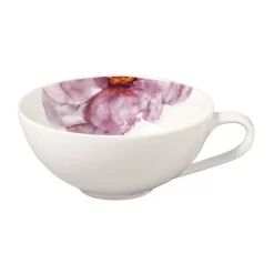 Teacups^Villeroy & Boch Rose Garden tea cup, White WhitePink