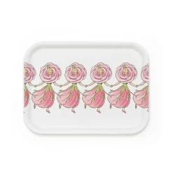 Trays^Design House Stockholm Rose tray, 20x27 cm White