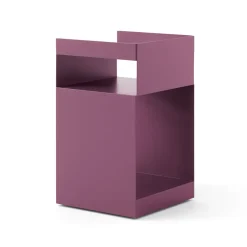 Outlet &Tradition Rotate SC73 serving trolley, Dark plum Purple