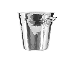 Wine & Champagne Coolers^Mauviel Round Champagne cooler Ø20 cm, Aluminum Silver-coloured