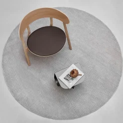 Round Rugs^Northern Row rug round Ø200 cm, Light Grey