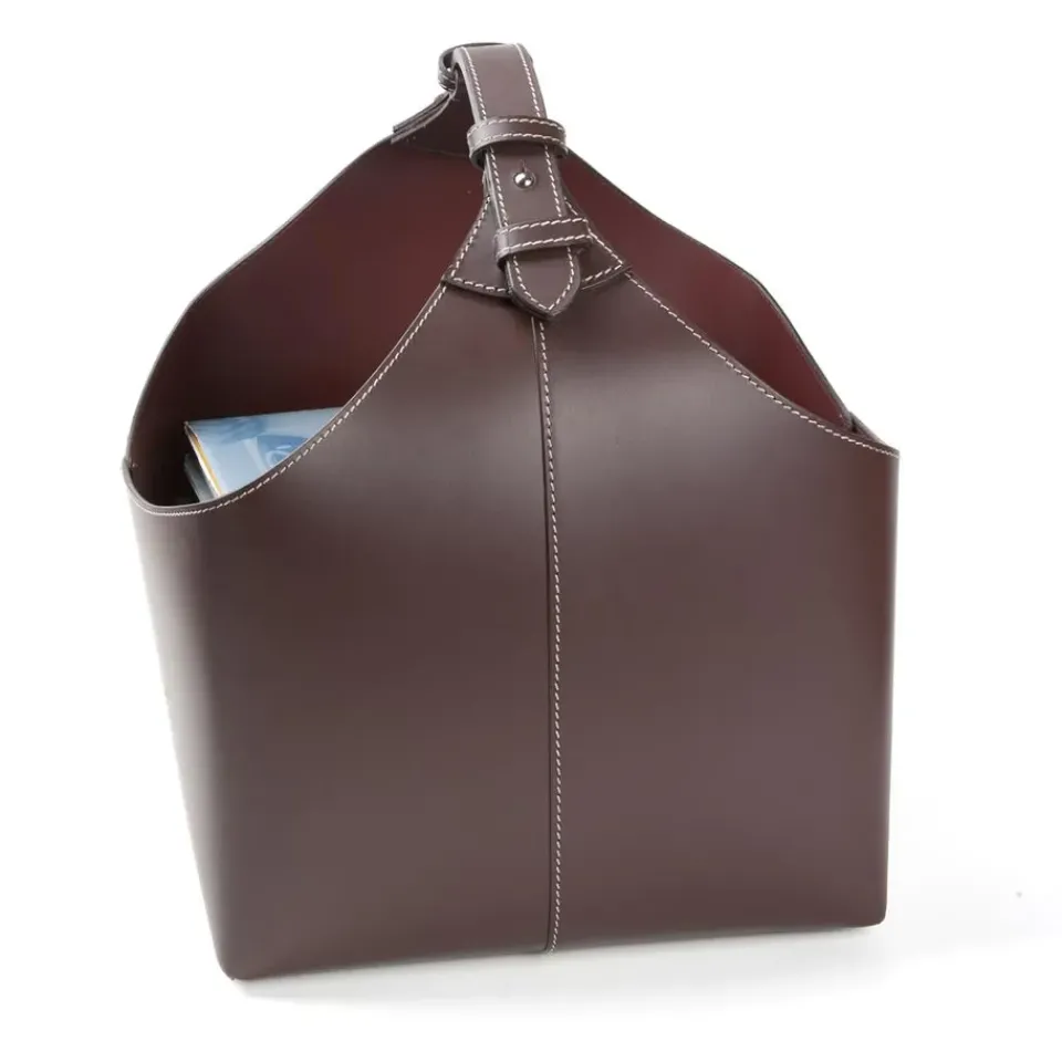 Magazine Racks^Ørskov magazine box, Brown